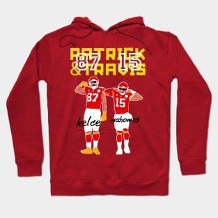Mahomes and travis kelce kc chiefs Hoodie